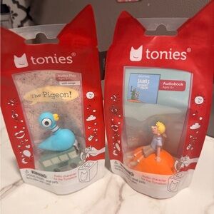 Tonies The Pigeon and James and The Giant Peach Toniebox Audio Books New Sealed